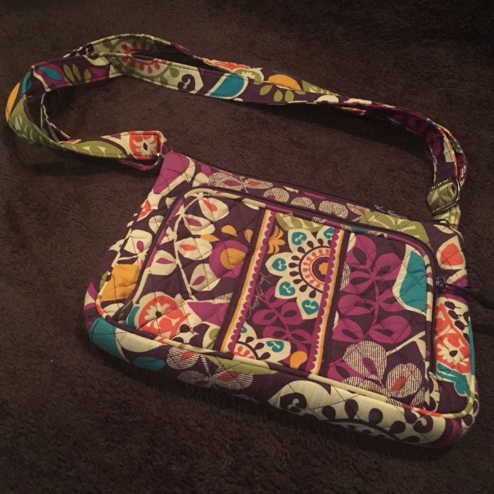 Vera Bradley Plum Crazy Little Hipster